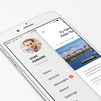 Neuzort Mobile App Design