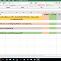 Tracking Leads in My Social Media Accounts.