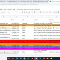Manual lead generation