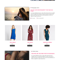 WordPress Simple Minimal blog design