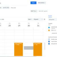 Calendar Management
