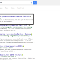 First Rank on Google