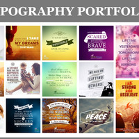 Typography Portfo