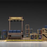 Jeans Retail Designs Industrial Concepts