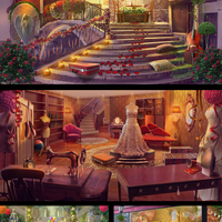 HOPA Video Game 2D Background