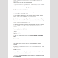 Long sales letter