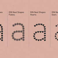 DIN Next Shapes