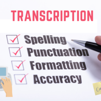 Audio & Video Transcriptio Services