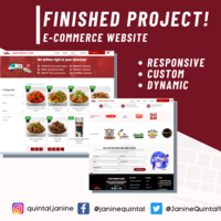 E-Commerce Website developed