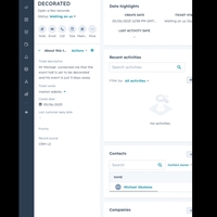 Creating a ticket 