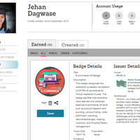 My VA E-commerce certificate