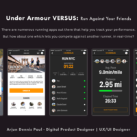 UX/UI Design Concept for Under Armour