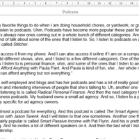 Transcription Sample 1