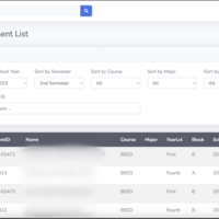 Laravel University Web Portal