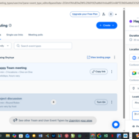 Appointment setting using Calendly