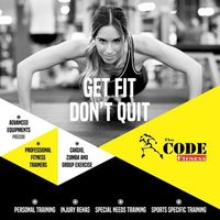 Code Fitness Gym Social Graphic