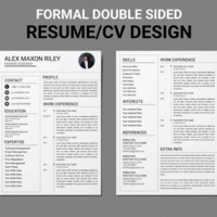 formal resme design
