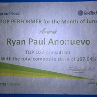 Top Performer of June