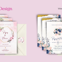 Graphic Design - Wedding Invitations