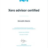 Xero Advisor Certified