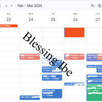 Calendar Management
