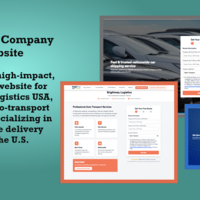 Responsive website for auto transport.