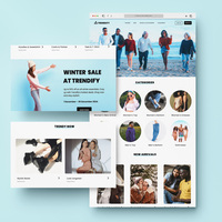 Trendify Landing Page