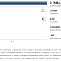 CLEARSALE MODULE FOR OPENCART