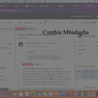 Managing customer queries with Zendesk system