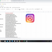 bulk email collection from instagram