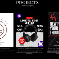 Projects - Graphic Designer 