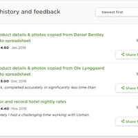 Upwork Successful Reviews