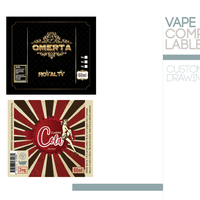 Vape Company Label Designs