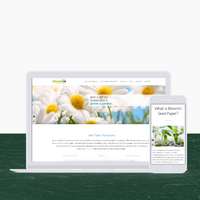 Bloomin, Wordpress Website