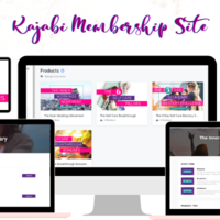 Kajabi Membership Site for a Selfcare Queen