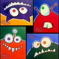 Acrylic Painting (children designs)