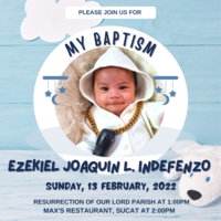 Christening E-invites