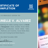 Social Media Management Certification