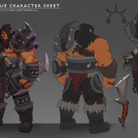 Orc Rogue Character Sheet