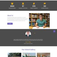 Designing & Development of school website