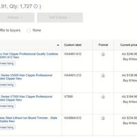 eBay Listings