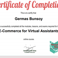 ECommerce Certificate