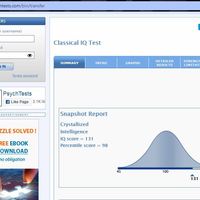 IQ test result