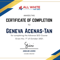 Advance SEO Certification