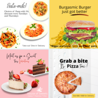 Mock up for Food and Beverage Biz