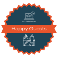 Happy guests 