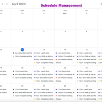 Calendar Management