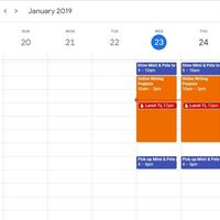 Calendar Management for a client