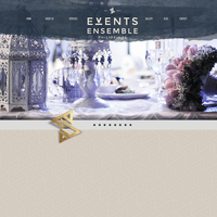 An Event hosting website my first ever client