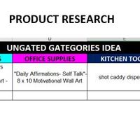 PRODUCT RESEARCH SAMPLE